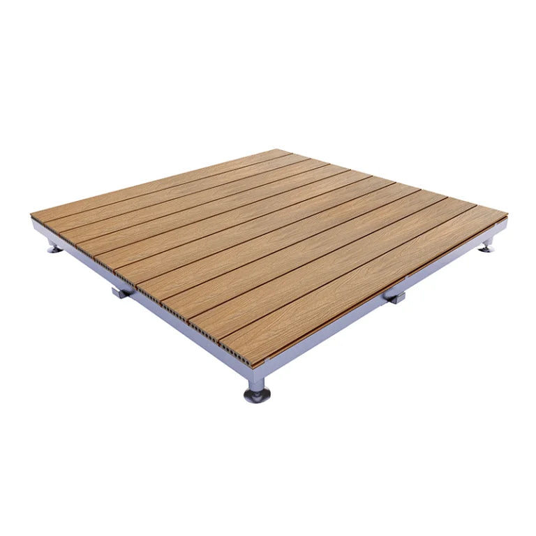 π₯ Hot Sale | Modular WPC Outdoor Deck Platform with Adjustable Pedestals β Instant Glamping & Patio Flooring