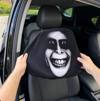👻 CreepSeat™ Haunted Headrest Cover
